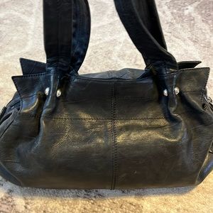 PURA LOPEZ HOBO BAG IN BLACK